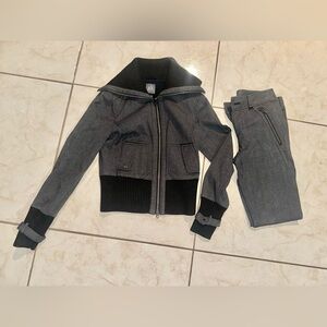 A/X Armani Exchange Black and Gray Knitwear